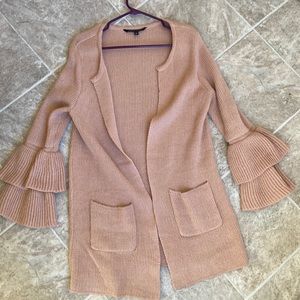 Soft, pink cardigan